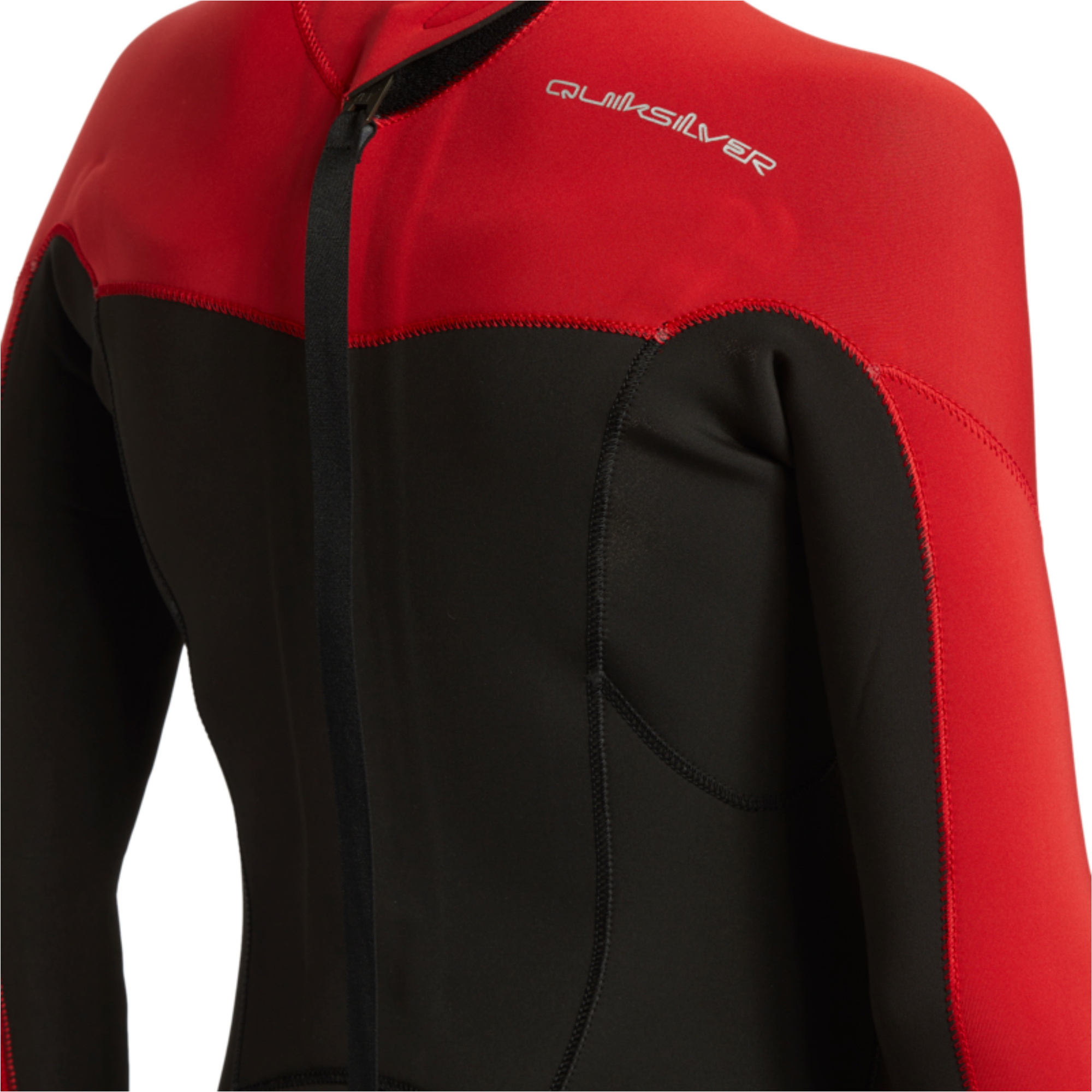 2026 Quiksilver Junior Everyday Sessions 3/2mm Back Zip Wetsuit EQBW103114 - High Risk Red